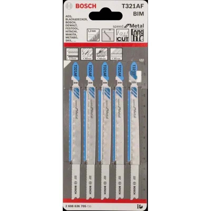 foto del prodotto seghetto alternativo bosch t321af hss per metallo 2608638698