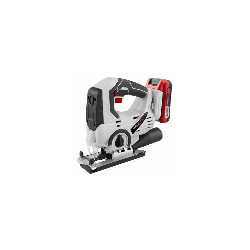foto del prodotto seghetto alternativo worgrip 20v 1 batteria 2.0ah