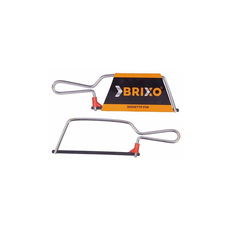 foto del prodotto seghetto puk ad arco con lama per metallo taglio universale brixo 17517 