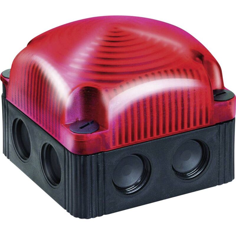 foto del prodotto segnalatore luminoso led 853.110.60 853.110.60 rosso luce flash 230 v ac werma signaltechnik