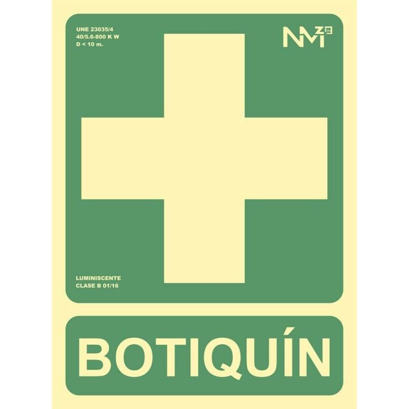 foto del prodotto segnale adesivo archivo 2000 kit di pronto soccorso pvc 22,4 x 30 cm