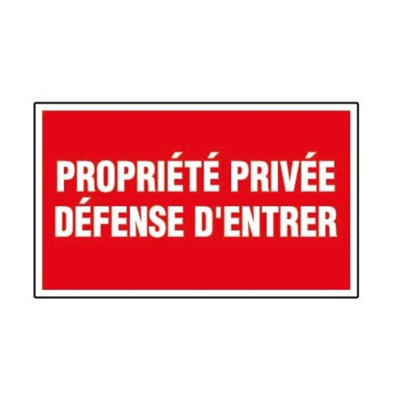 foto del prodotto segnale stradale rettangolare novap propriet privata divieto di accesso novap