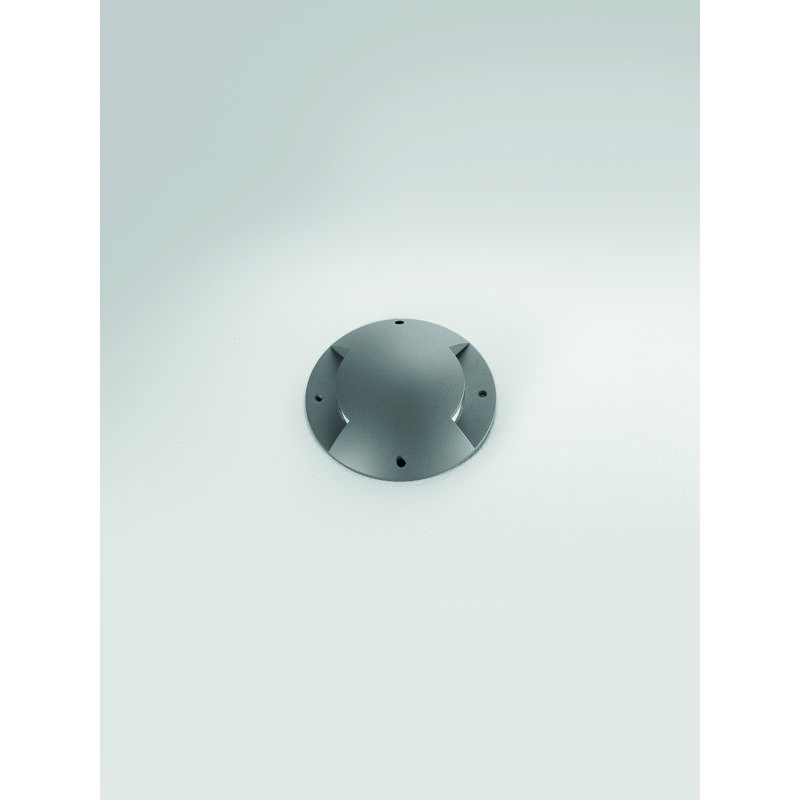 foto del prodotto segnapassi led per esterno ground 12w con switch luce calda e naturale 21 cm.