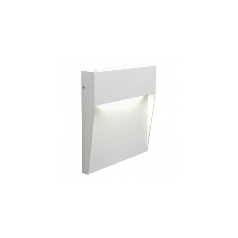 foto del prodotto segnapasso geo square 6w m16 bianco