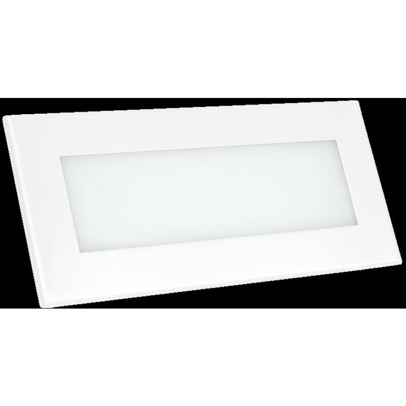 foto del prodotto segnapasso led da parete 5 watt 650 lumen 4000 k luce naturale cortes century crt6 054000