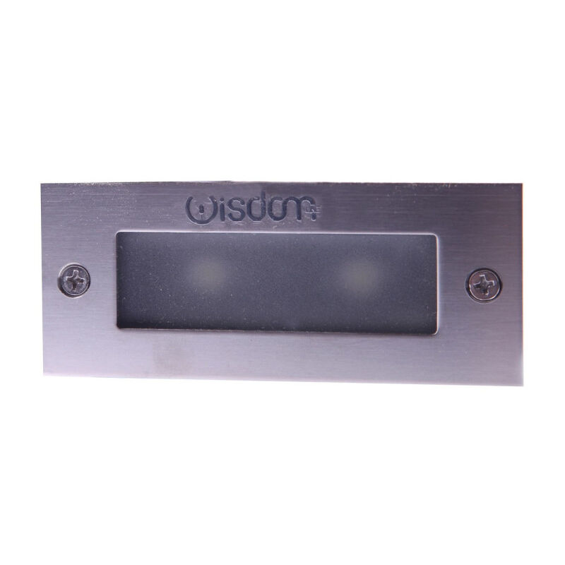 foto del prodotto segnapasso led incasso calpestabile ip65 rettangolare da 2w freddo caldo bianco caldo trade shop traesio