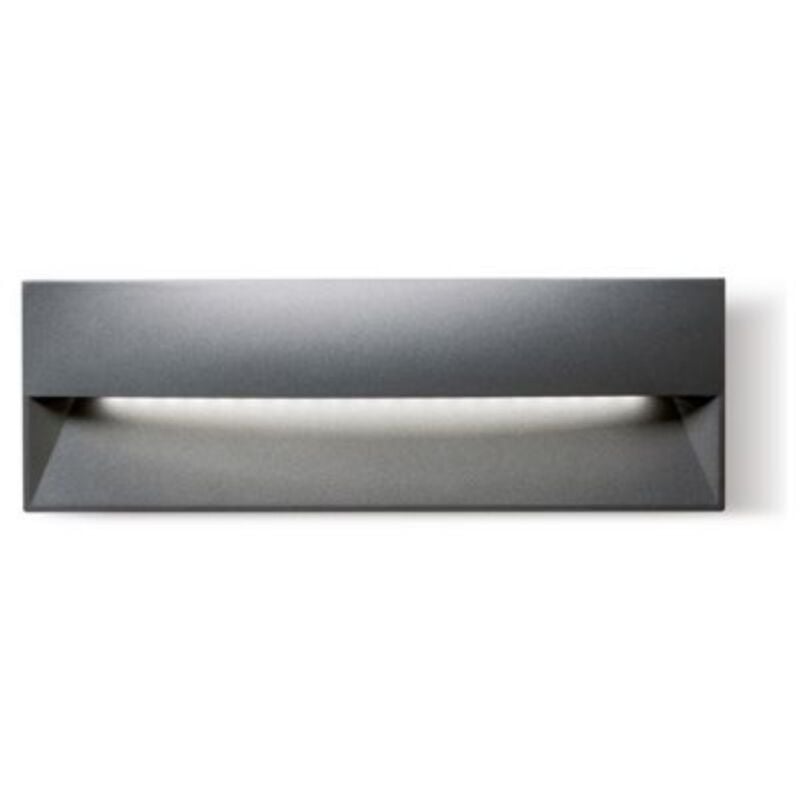 foto del prodotto segnapasso led rettangolare sovil rambla 12w 4000k grafite - 99241/16