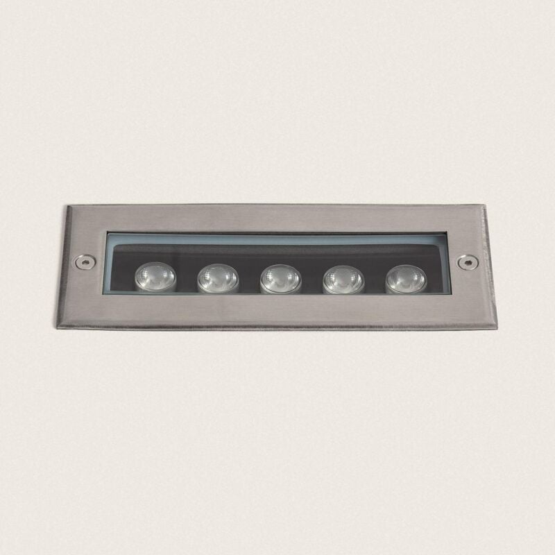 foto del prodotto segnapasso lineare led 5w da esterno incasso a terra omnia 3000k bianco caldo