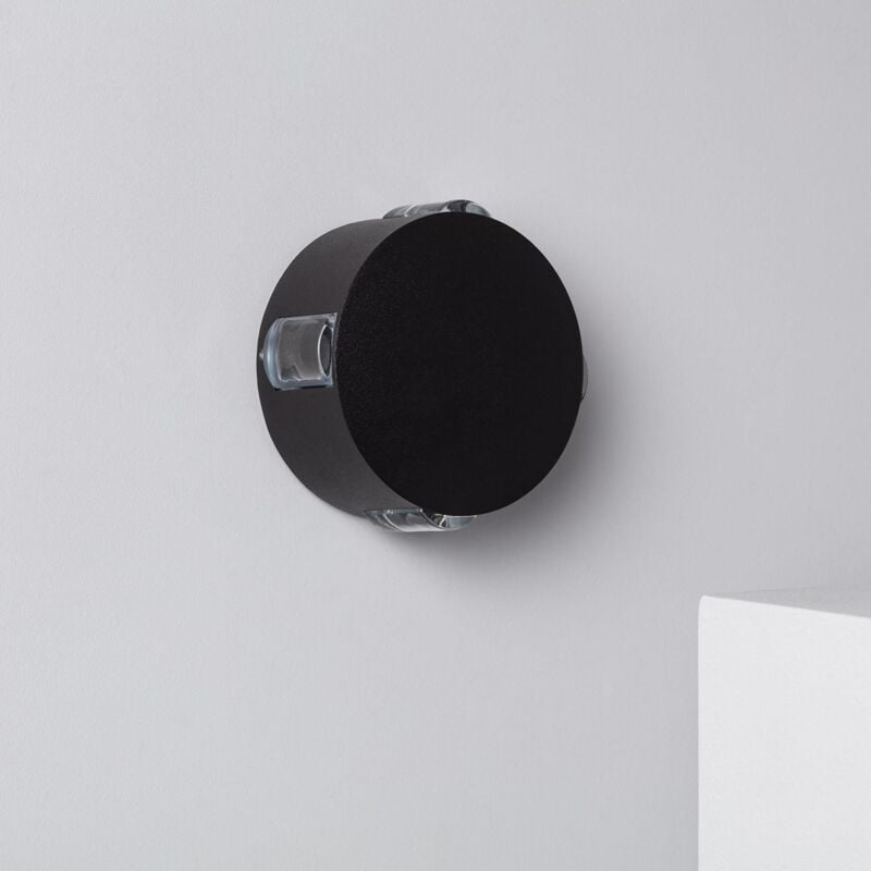 foto del prodotto segnapasso per esterni led 4w superficie da parete forum 3000k bianco caldo