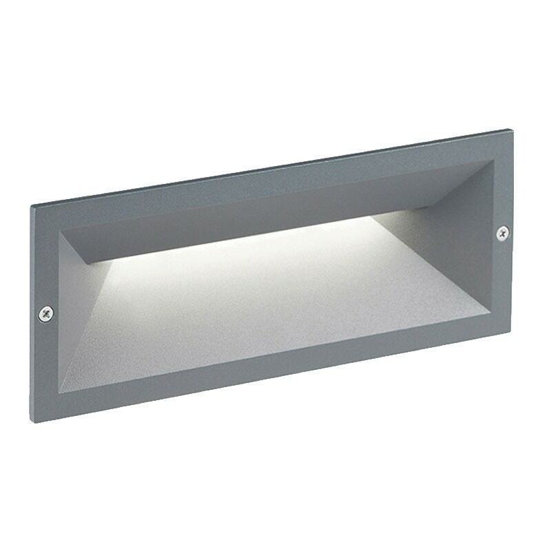 foto del prodotto segnapasso sovil mask ad incasso 12w a led 3000k colore grigio 98152 16