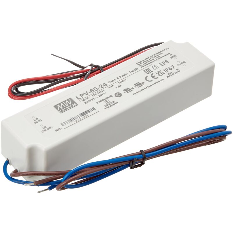 foto del prodotto seki power supply lpv 60 24 2,5a 24v 60w marca
