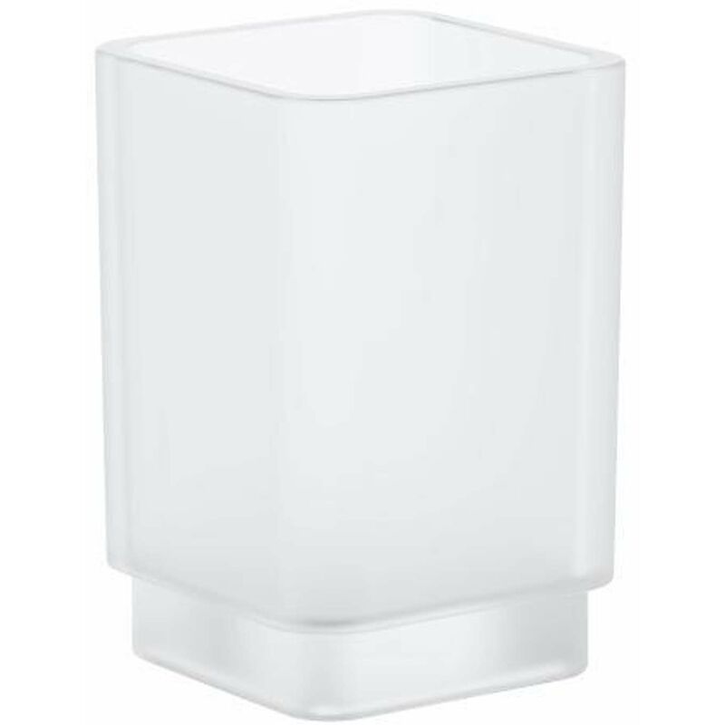 foto del prodotto selection cube bicchiere, bianco satinato davinci 40783000 grohe