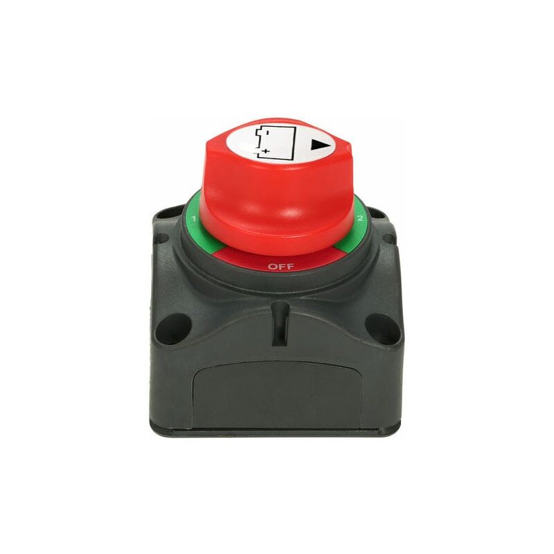 foto del prodotto selettore doppia batteria 12v 24v interruttore principale batteria 300a selettore interruttore a 4 posizioni per auto camper barca