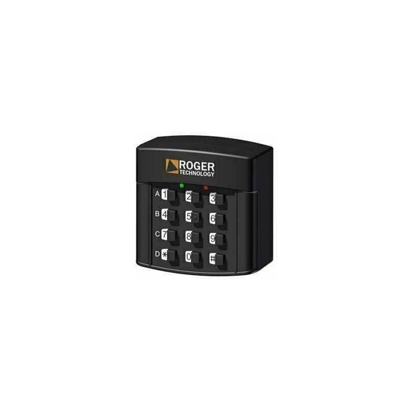 foto del prodotto selettore tastierino numerico 12 cifre 4 canali esterno roger h85 tdr trix