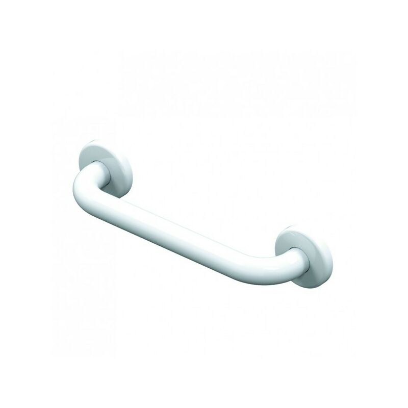 foto del prodotto self confort maniglione akw acciaio inox, epossidico bianco 600 mm 01242wh