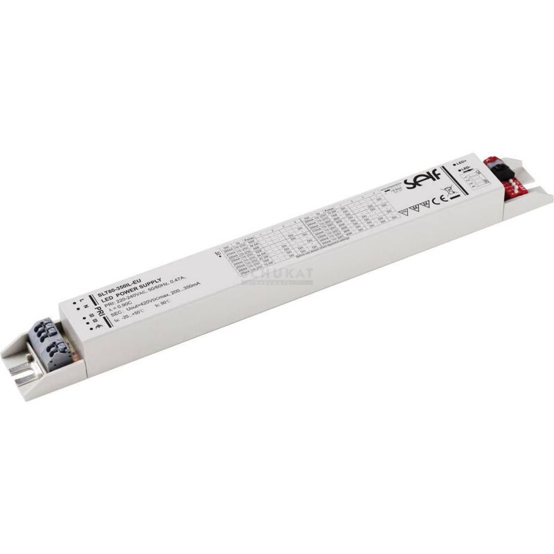 foto del prodotto self electronics slt80 350il eu driver per led corrente costante 79.8 w 200 350 ma 110 270 v dc regolabile, protezi