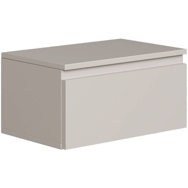 foto del prodotto selsey bemmi comodino sospeso 49 cm greige