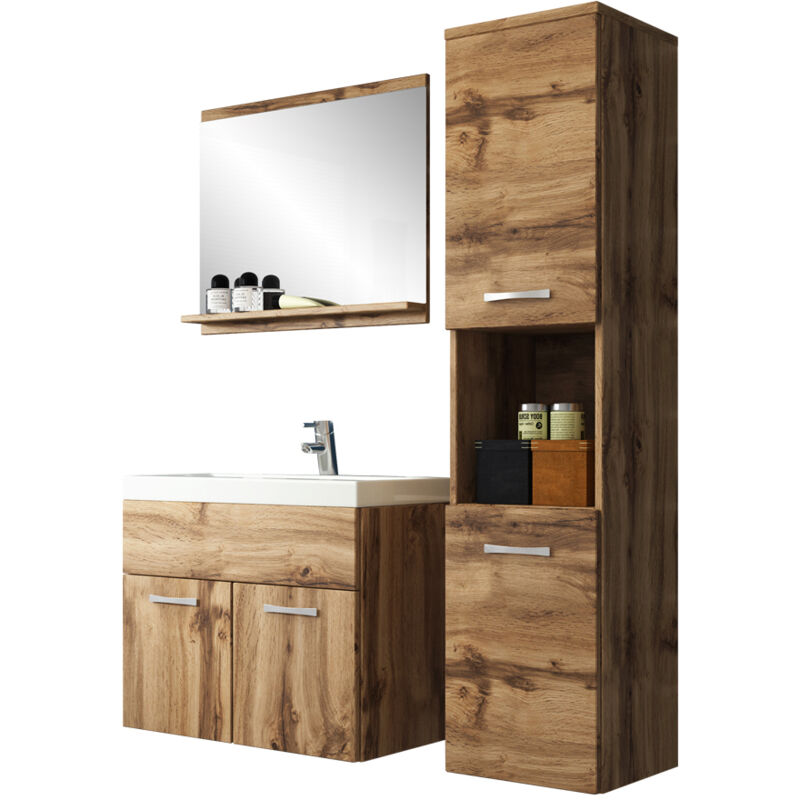 foto del prodotto selsey sillali set arredo bagno quercia wotan