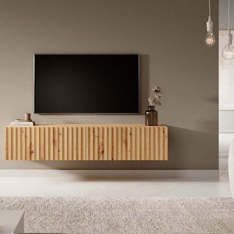 foto del prodotto selsey - telire- mobile tv - 140 cm - rovere artisan