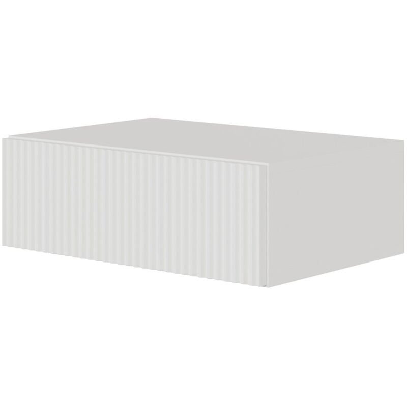 foto del prodotto selsey veldio comodino sospeso 50 cm bianco