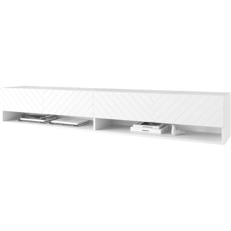 foto del prodotto selsey wander mobile tv 2 ante bianco 180 cm