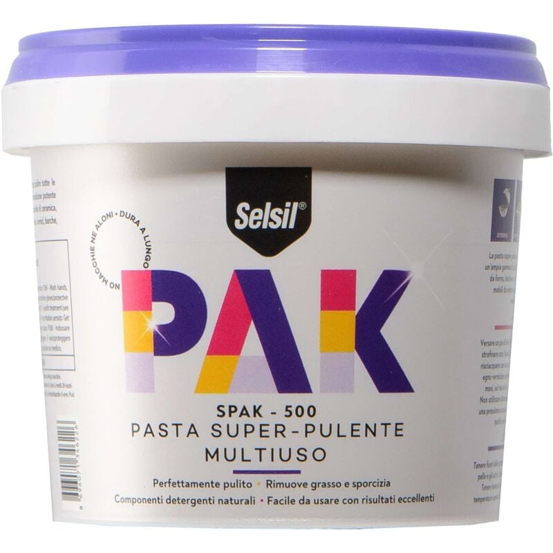foto del prodotto selsil pasta super pulente multiuso 500 gr 12 pz