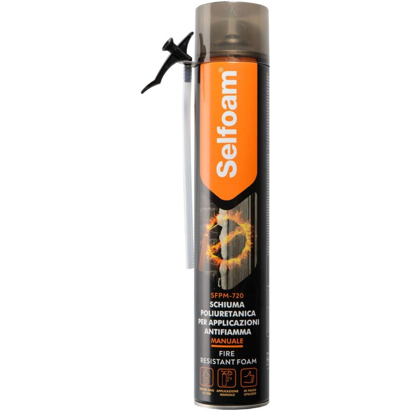 foto del prodotto selsil schiuma poliuret. manuale antifuoco ml.750