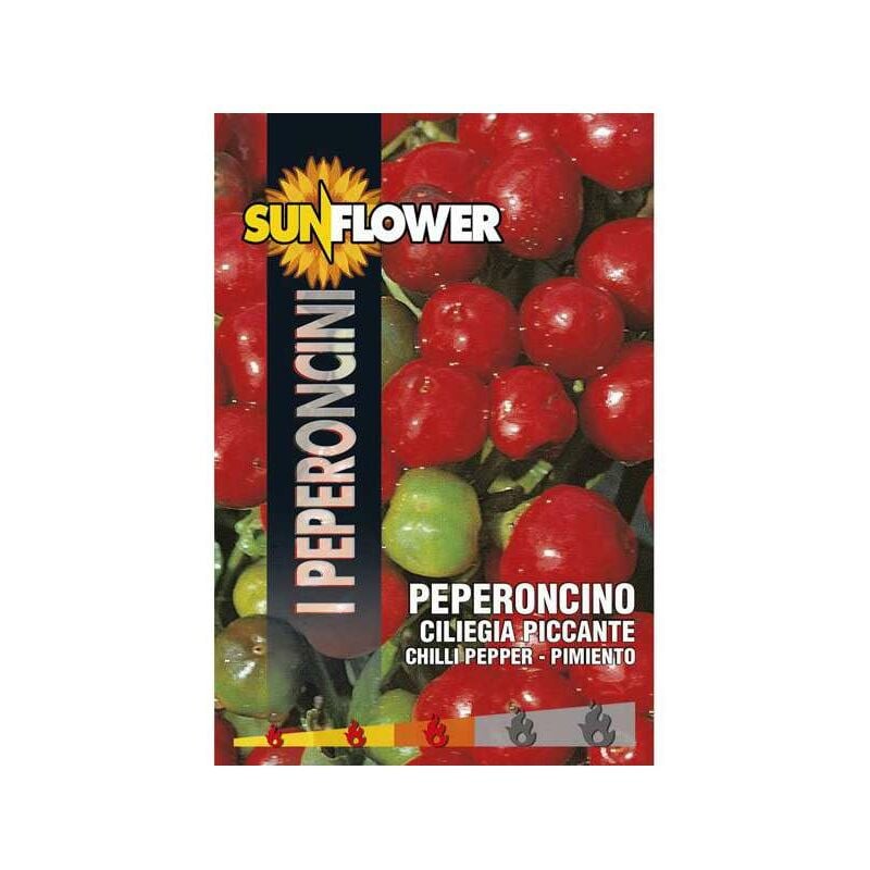 foto del prodotto sementi peperoncino ciliegia sunflower