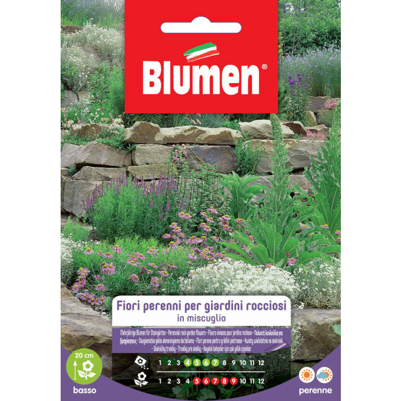 foto del prodotto semi di fiori perenni per giardini rocciosi blumen