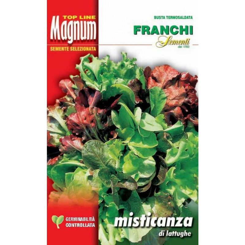 foto del prodotto semi di misticanza lattughe franchi sementi