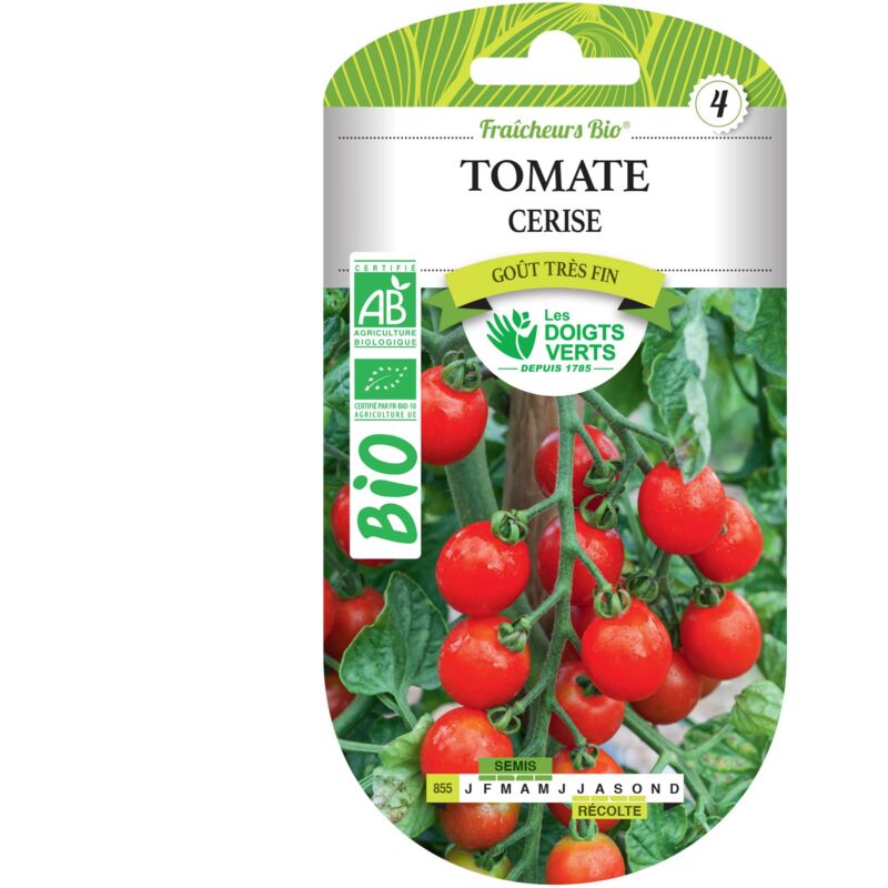 foto del prodotto semi di pomodoro ciliegino bio le dita verdi