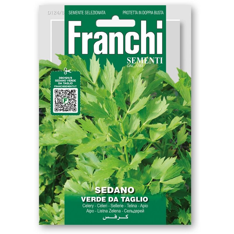 foto del prodotto semi di sedano verde da taglio orto giardino sementi