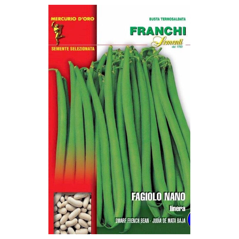 foto del prodotto semi fagiolo nano linera gr.250 franchi sementi