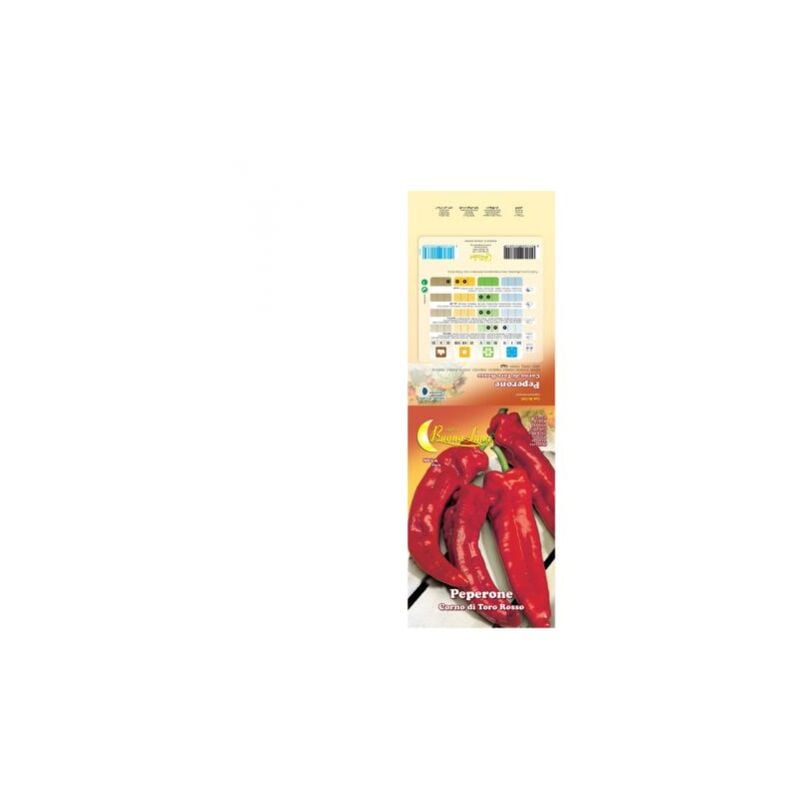 foto del prodotto semi orto peperone corno rosso 10 pz