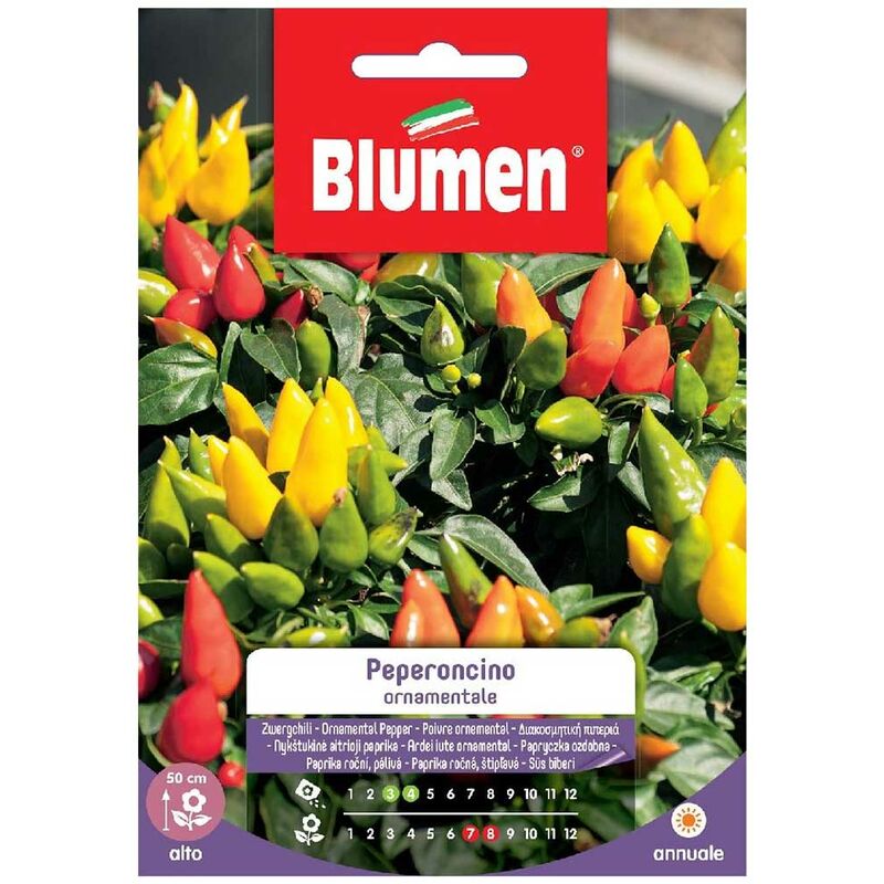 foto del prodotto semi peperoncino ornamentale blumen sementi