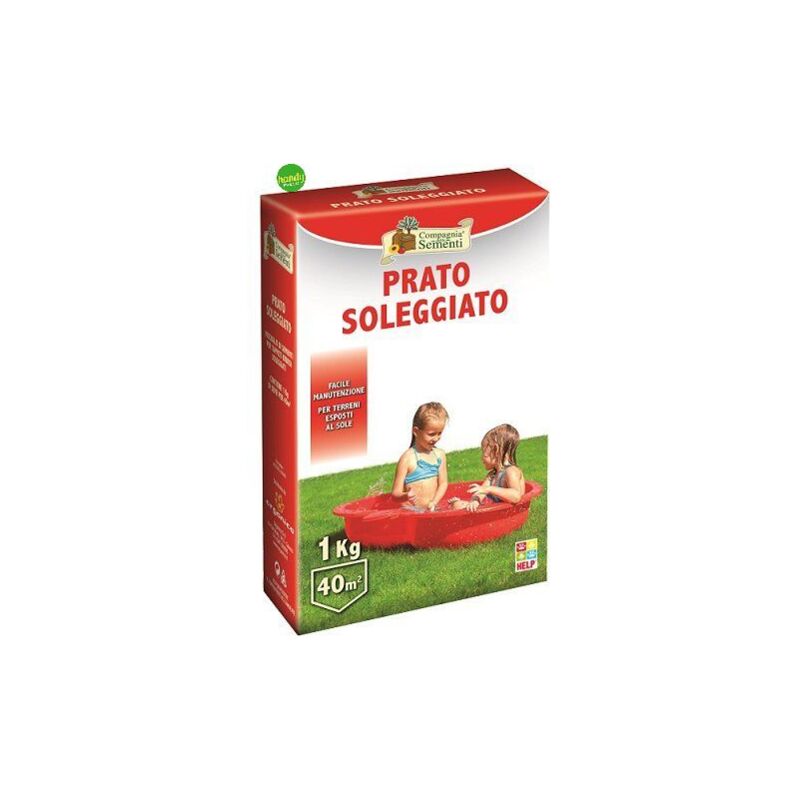 foto del prodotto semi per prato soleggiato compagnia delle sementi 1kg