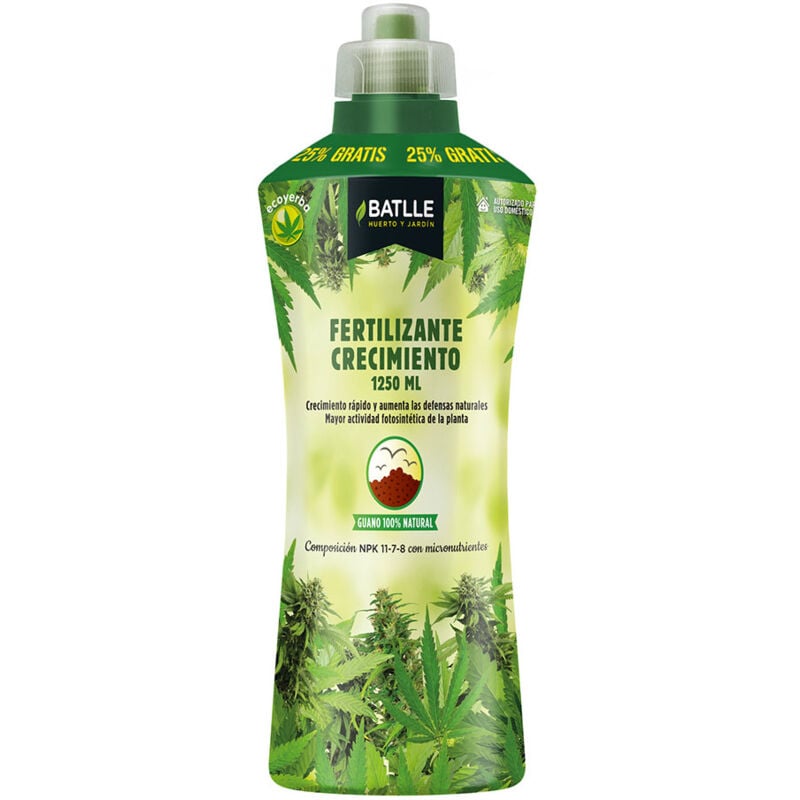 foto del prodotto semillas batlle fertilizzante ecologico per la crescita del prato 1250ml 710561unid batlle