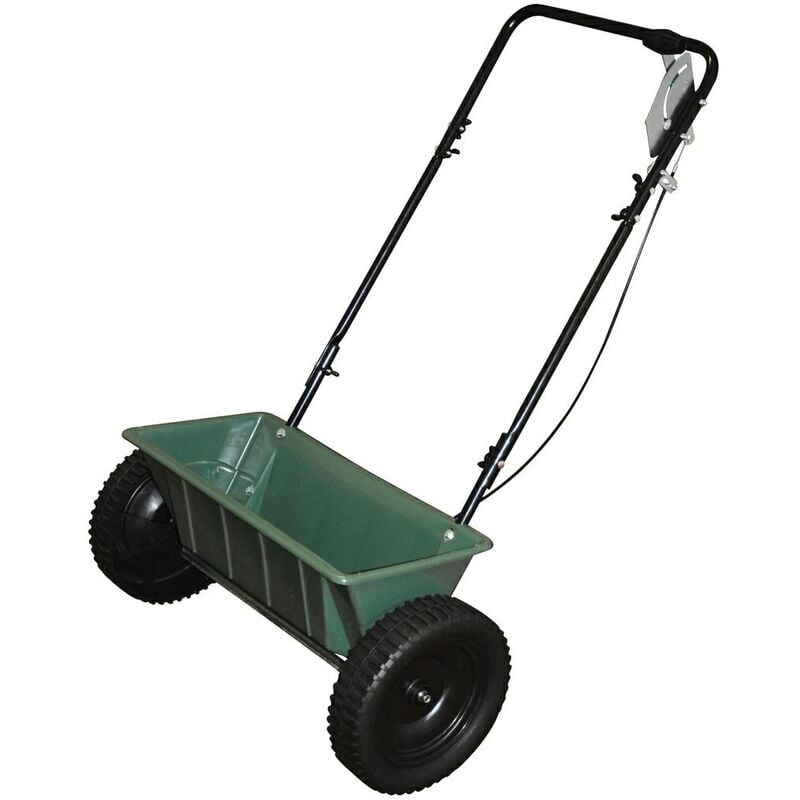 foto del prodotto seminatrice spandiconcime a spinta larghezza 56 cm capienza vasca 25 lt