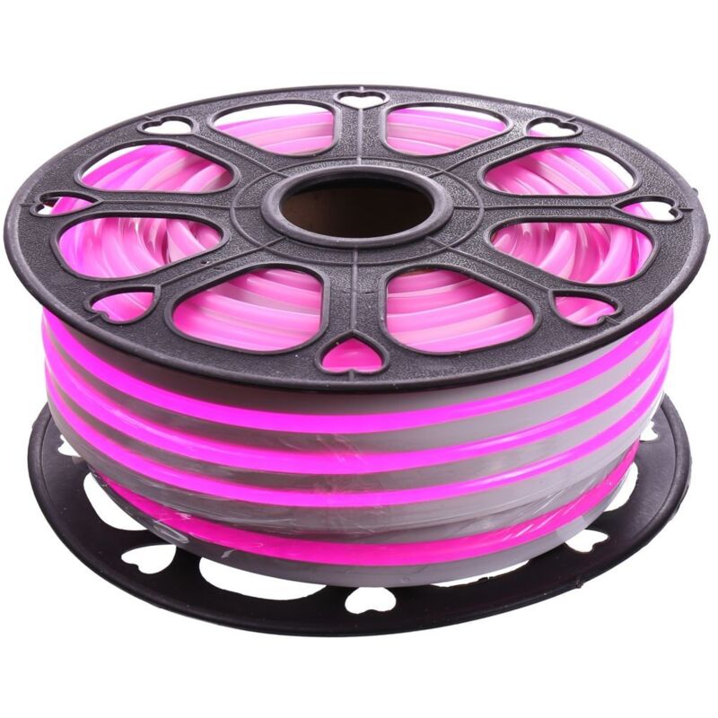 foto del prodotto semplice led flessibile led flessibile 12v rosa 8 mm cut 2,5 cm 112 led metro 8w 25 m led flessibile 8mm 12v 12v 12v jandei