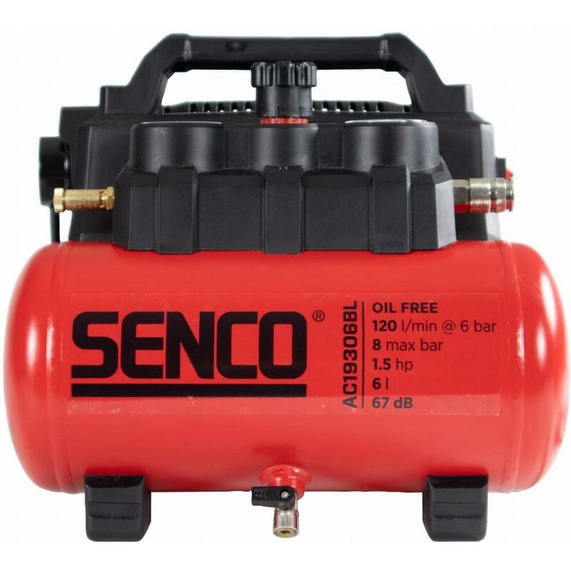 foto del prodotto senco compressore d aria ac19306bl black label 230v afn0036eu