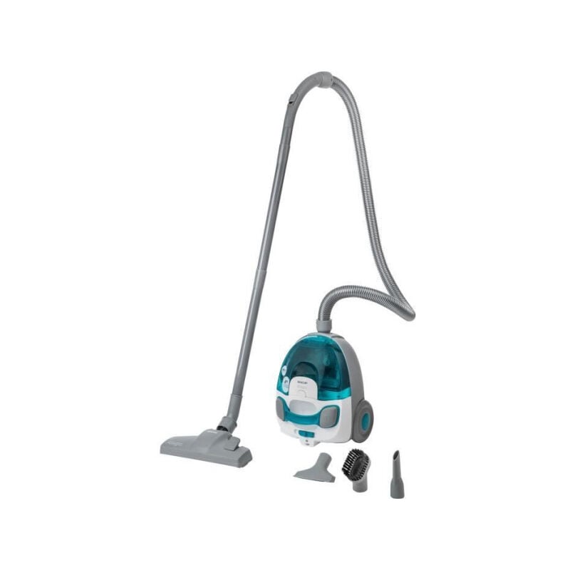 foto del prodotto sencor aspirateur traineau sans sac svc 511tq 890 w 76 db 1,5 l turquoise
