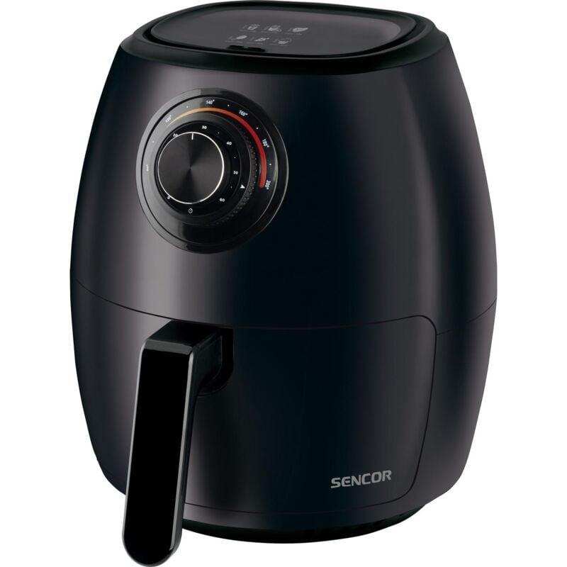 foto del prodotto sencor sfr 3130bk friggitrice singolo 3,5 l indipendente 1300 w friggitrice ad aria calda nero