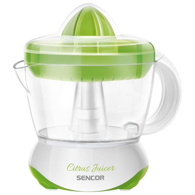 foto del prodotto sencor spremiagrumi 40w due dimensioni dei coni