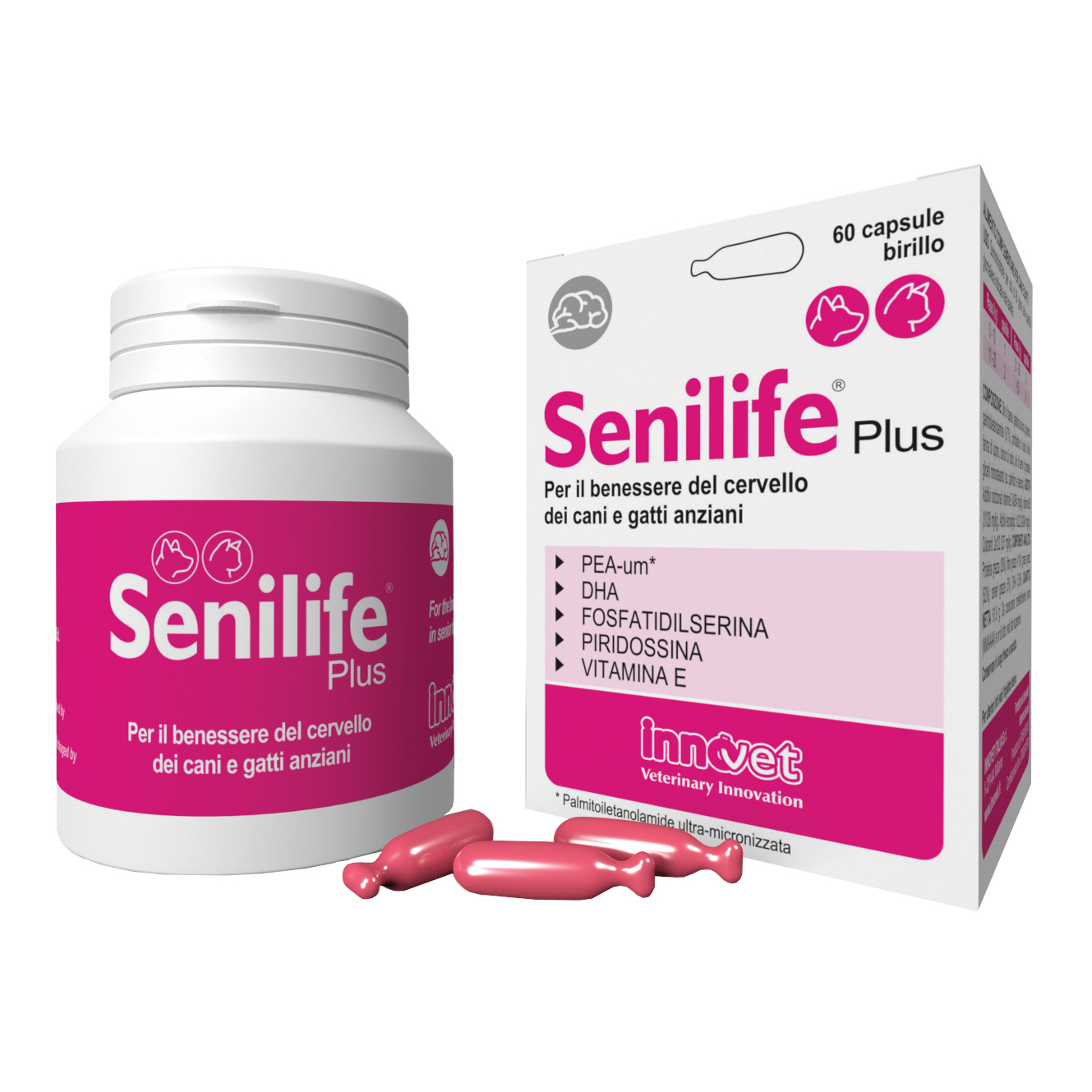 foto del prodotto senilife plus 60 capsule