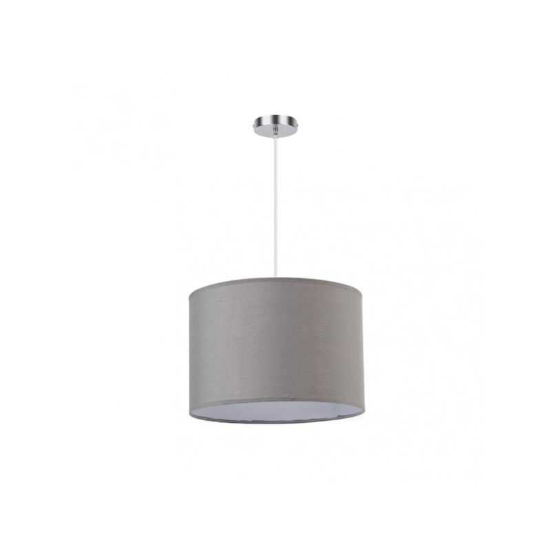 foto del prodotto senko fabrilamp lampada a sospensione modello chanza in cromo grigio