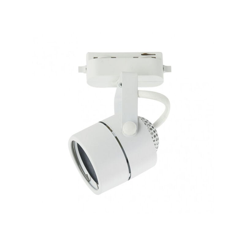 foto del prodotto senko faretto a binario arta 1xgu10 cilindrico bianco 14,2x7,6x6 cm orientabile a 180 .