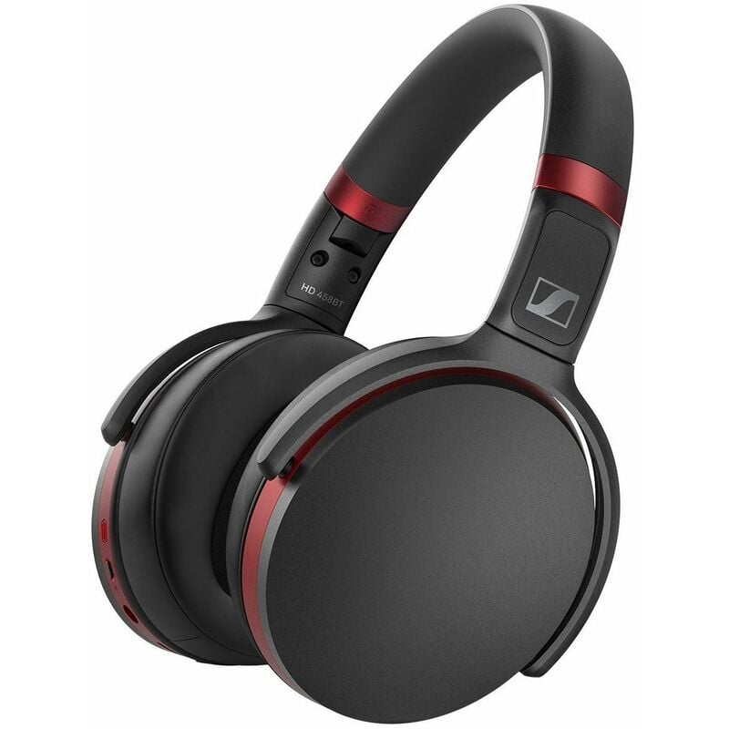 foto del prodotto sennheiser hd 458bt nero rosso