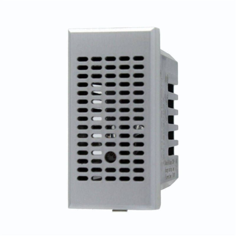 foto del prodotto sensore acustico timer 220v colore silver compatibile bticino axolute - - trade shop traesio