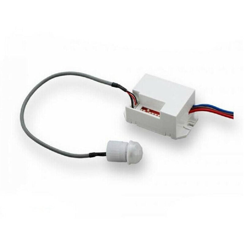 foto del prodotto sensore di movimento ad incasso crepuscolare per interni 220v infrarossi ip20 - - trade shop traesio
