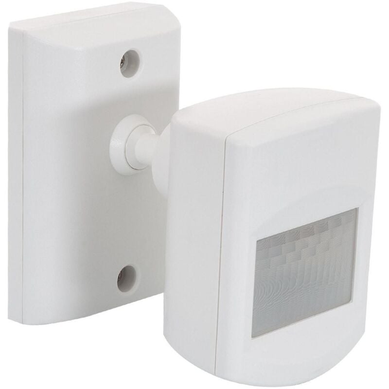 foto del prodotto sensore di movimento pir 120 da superficie ip65 bianco
